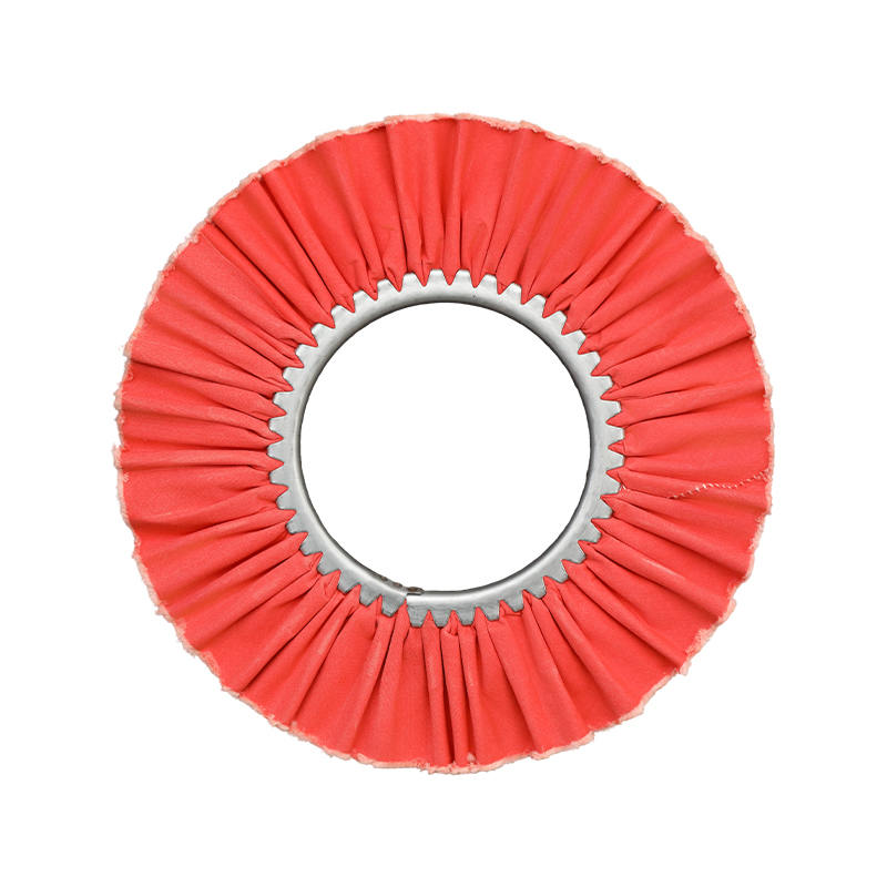 عجلة رياح حمراء صلبة للنحاس