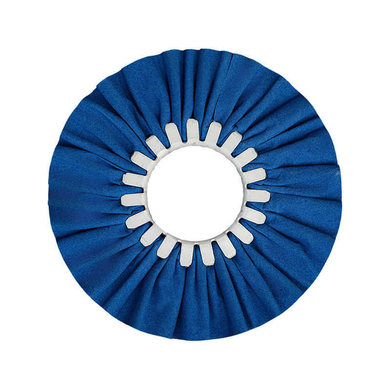 عجلة رياح زرقاء قياسية لتلميع الألومنيوم